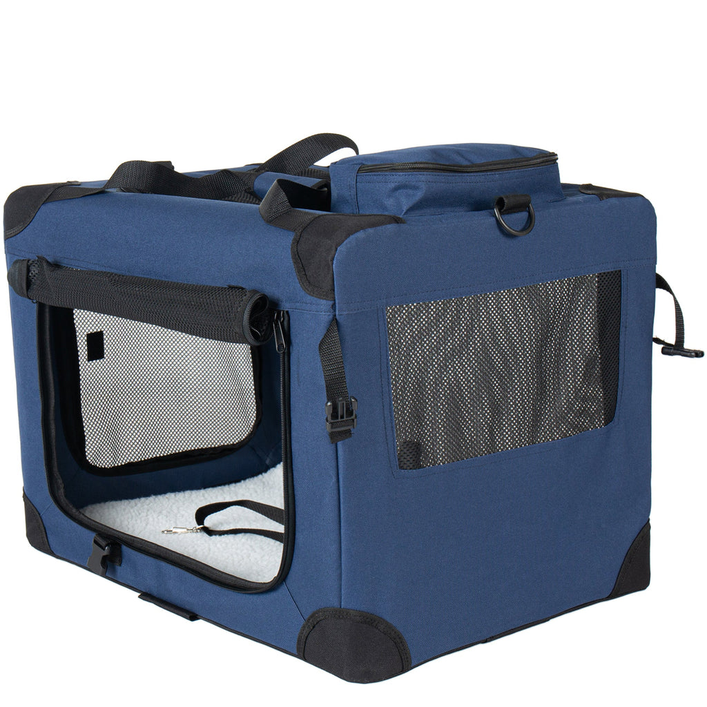 32'' Soft Dog Crates Kennel - Portable Folding Pet Carrier