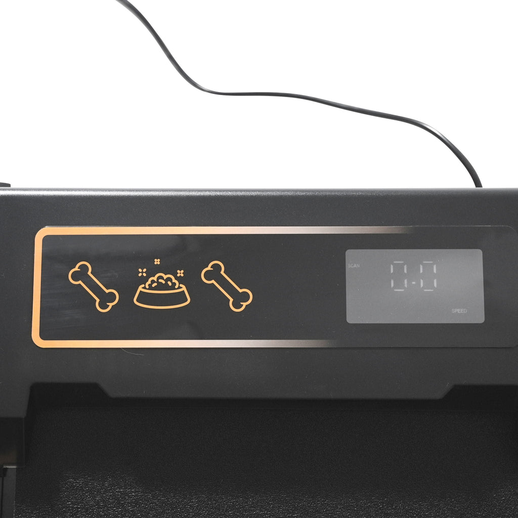 Dog Treadmill for Medium Dogs with Non-Slip Belt and Remote Control - Black