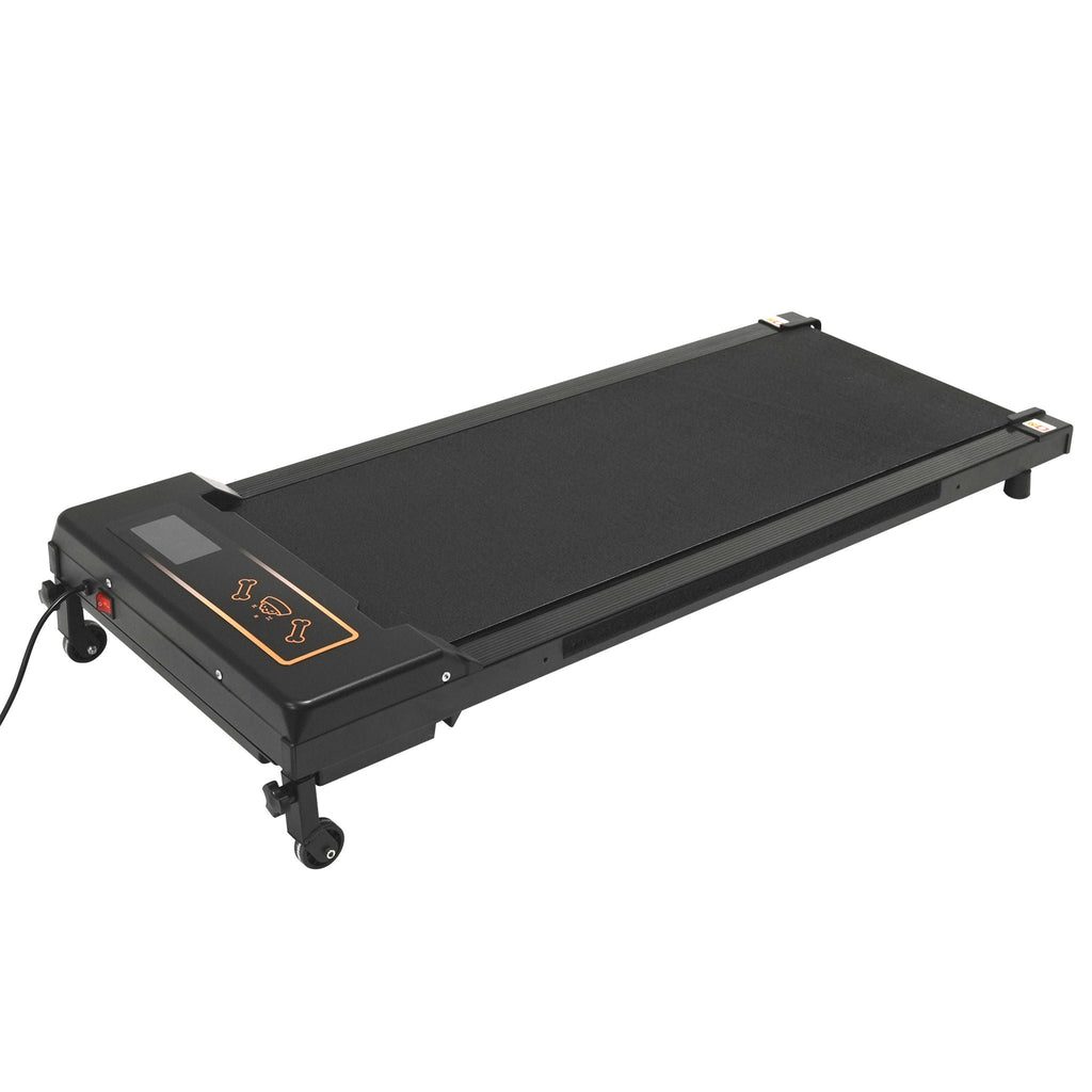 Dog Treadmill for Medium Dogs with Non-Slip Belt and Remote Control - Black